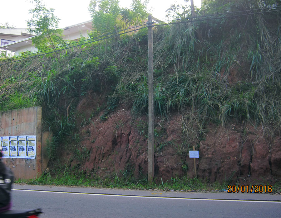 Construction of Retaining Wall on Tennekumbura Rikillagaskada - Ragala road for 30+000 to 46+000km 